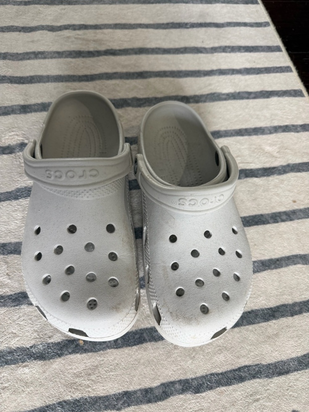CROCS Light Gray/ BlueClassic Clog